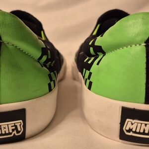Vans Kids Sneakers - Neon Green and Black